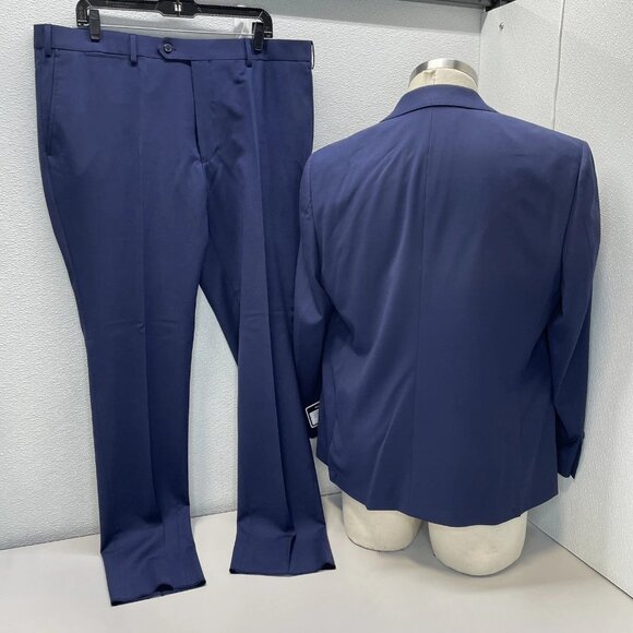 Giles & Jasper Men’s Modern Wool Stretch 2-Piece Suit - Picture 4 of 12